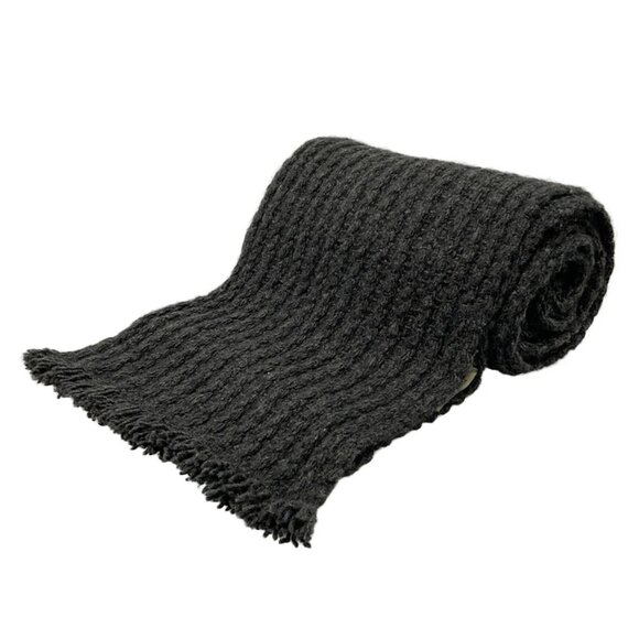 Auth BOTTEGA VENETA - Dark Gray Cashmere Scarf - Picture 1 of 9
